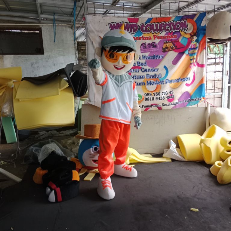 ART L45P Kostum badut BoBoiBoy