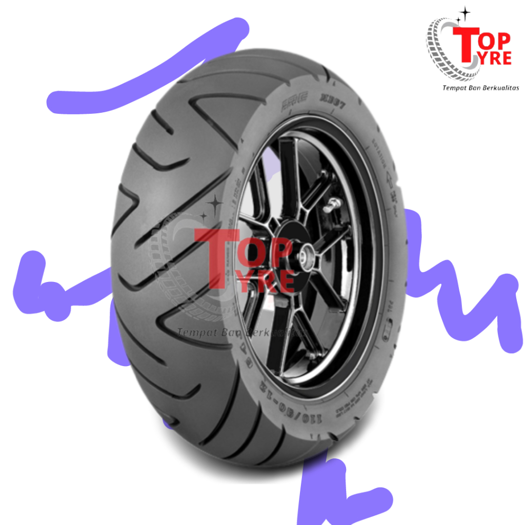 BAN BELAKANG SCOOPY RING 12 // IRC MB67 110/90-12 TUBELESS // BAN MOTOR SCOOPY, FREEGO