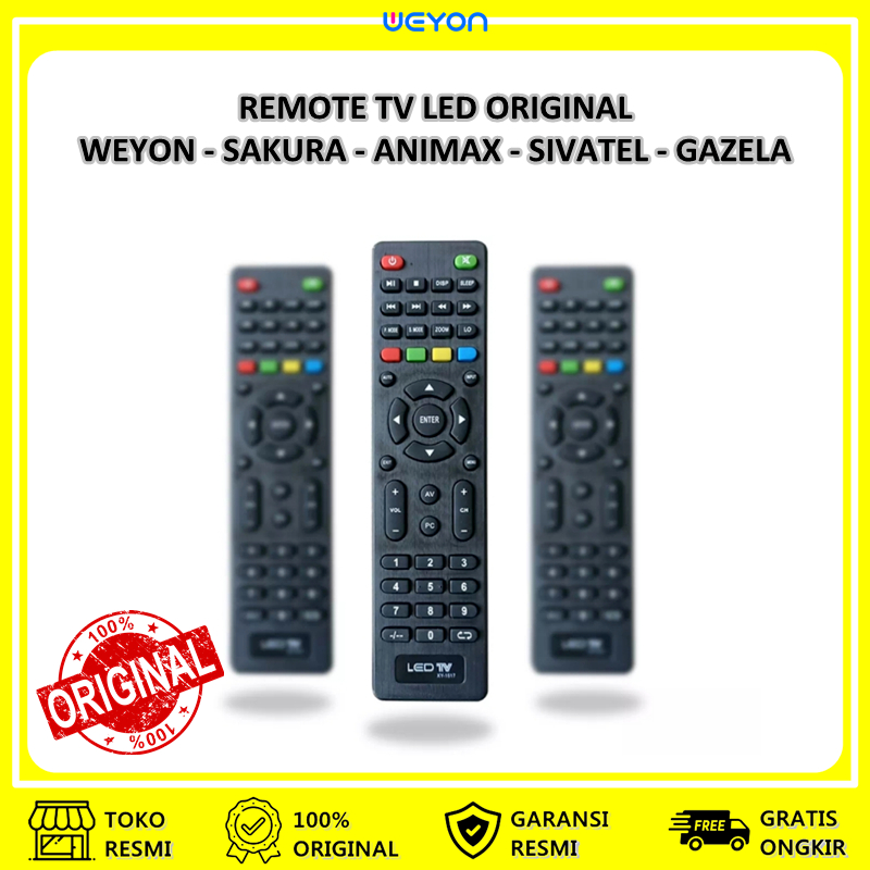 Remote TV ORIGINAL Animax / Sakura / Sivatel / Gazela / Weyon