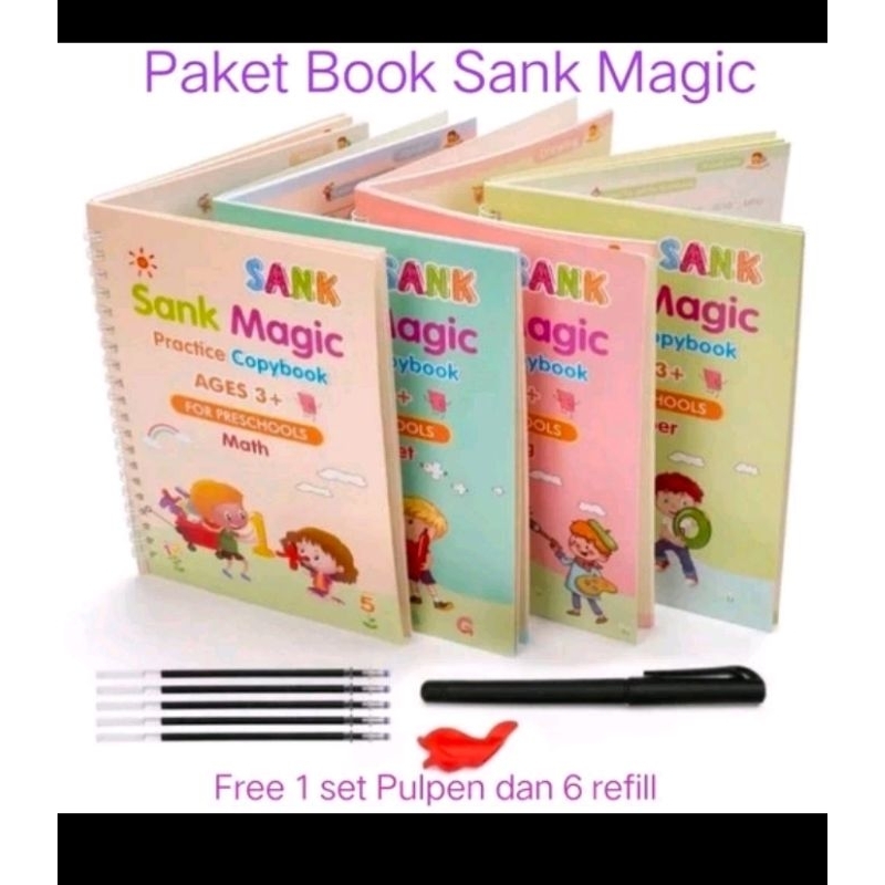 

Paket Buku SANK MAGIC, Buku Edukasi Anak Belajar Menulis