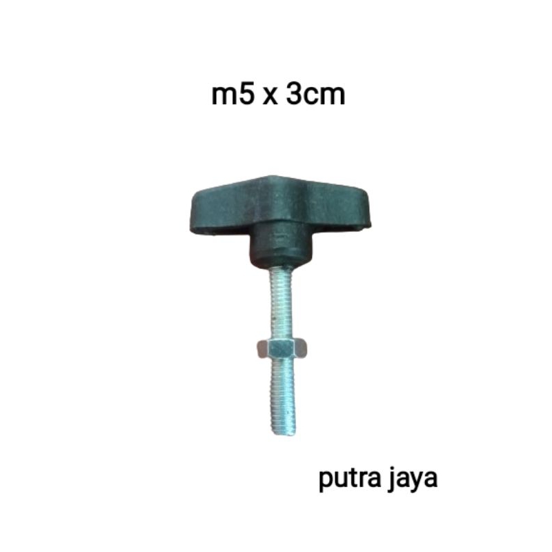 Baud m5x3cm pengunci light stand  kuncian tripod  1,1meter 1,6meter 2,1meter tiang infus tiang lampu