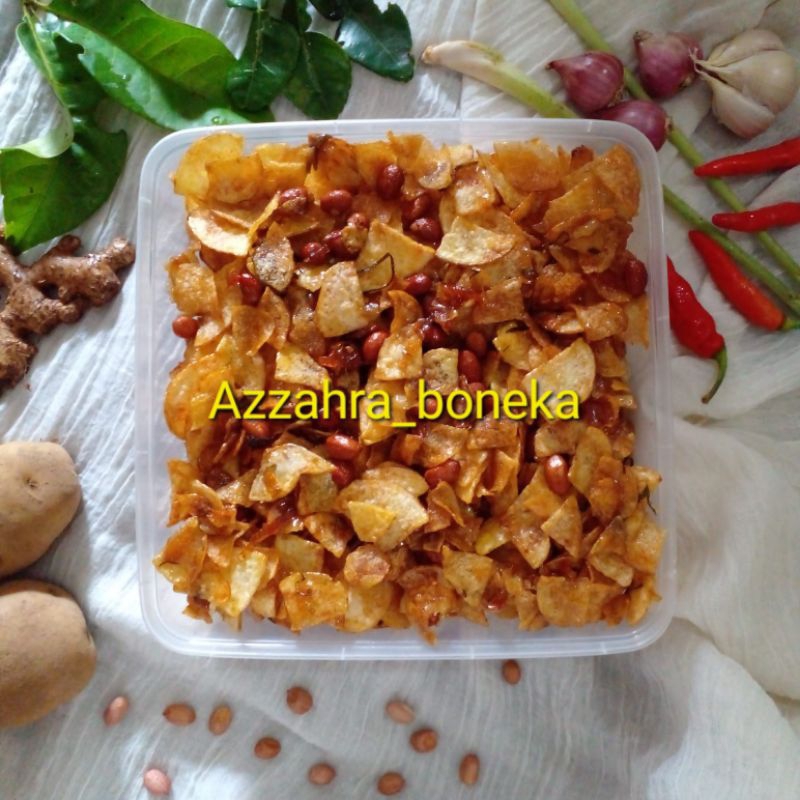 

Kering Kentang Kacang Manis Pedas Asli Jogja 1 Kg