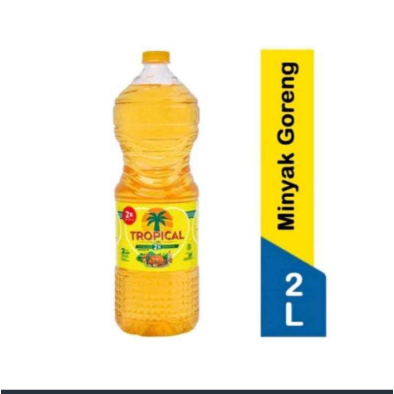 

minyak goreng tropical 2 liter botol