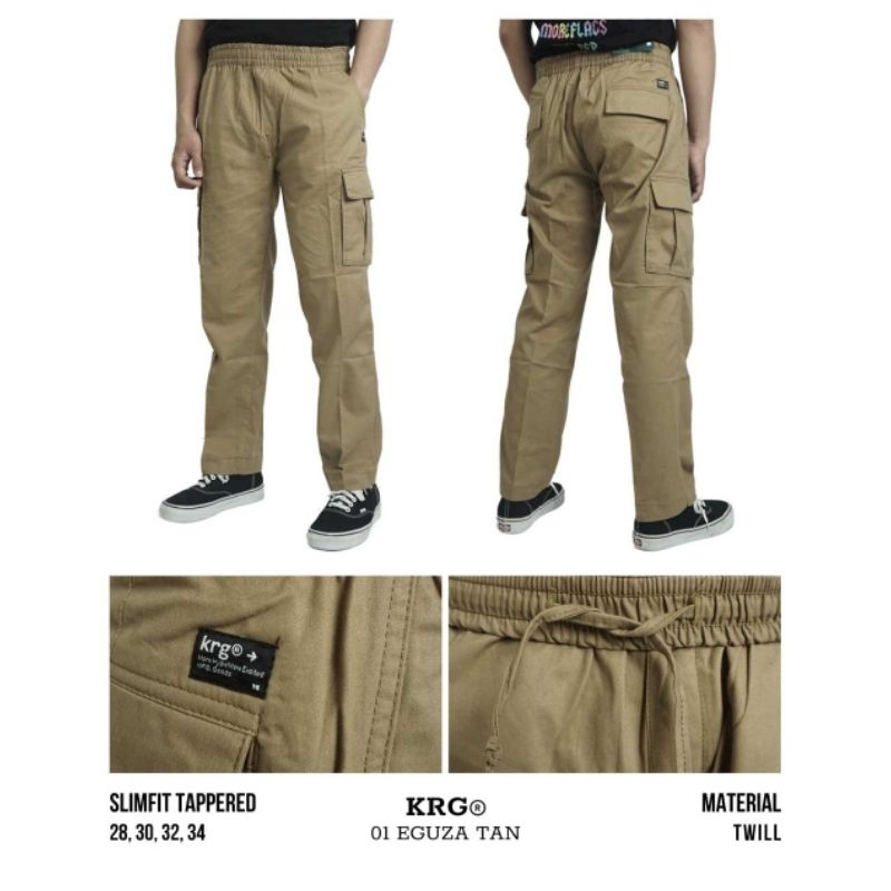 KRGR | Cargo Pants | Eguza#2 Tan