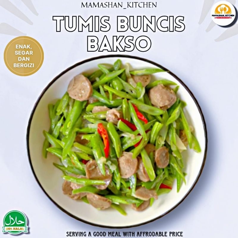 

MENU FAMILY..!! "TUMIS BUNCIS BAKSO" EKONOMIS BINTANG LIMA