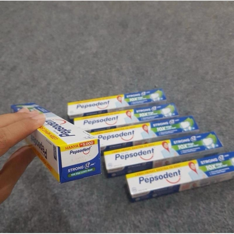 (Jatim) Pasta gigi Pepsodent 90gr get 6pcs