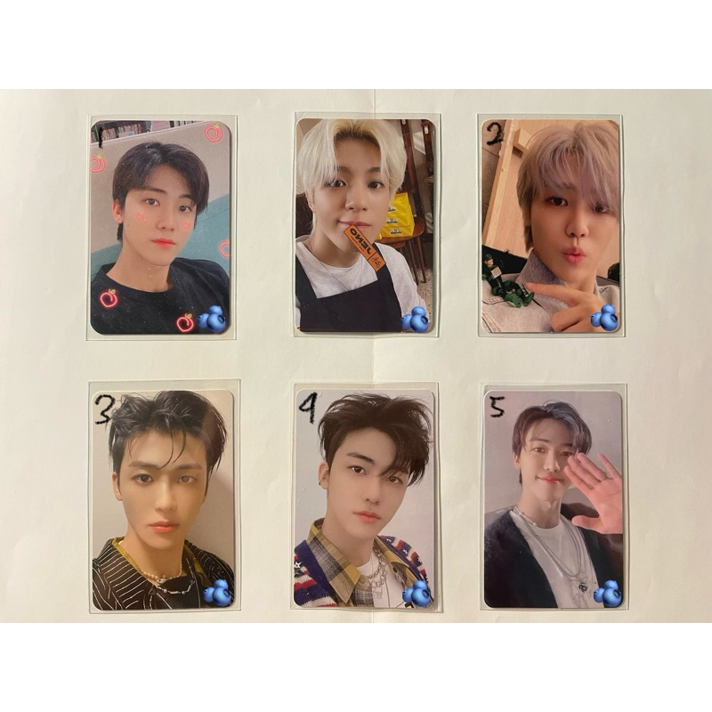 NCT Dream Jeno Jaemin pc poca photocard official (yizhiyu, hot sauce, boom, kihno resonance)