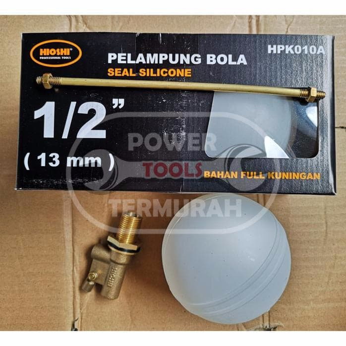 

PELAMPUNG BOLA FULL KUNINGAN OTOMATIS TANGKI HIOSHI 1/2" MAKASSAR
