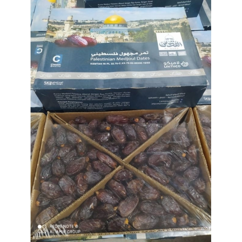 

kurma medjol palestine kemasan box 1kg