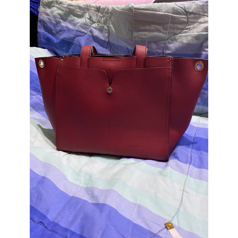 Tas wanita hush puppies warna merah