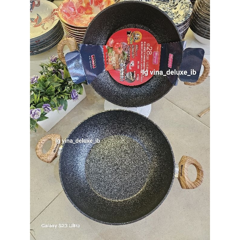 Wok Pan Minowa 28 & 30 cm