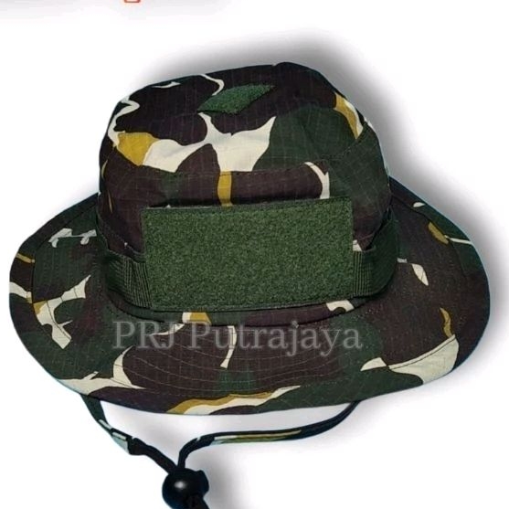 TOPI RIMBA MODEL KAWAT / TOPI RIMBA LORENG BRIMOB