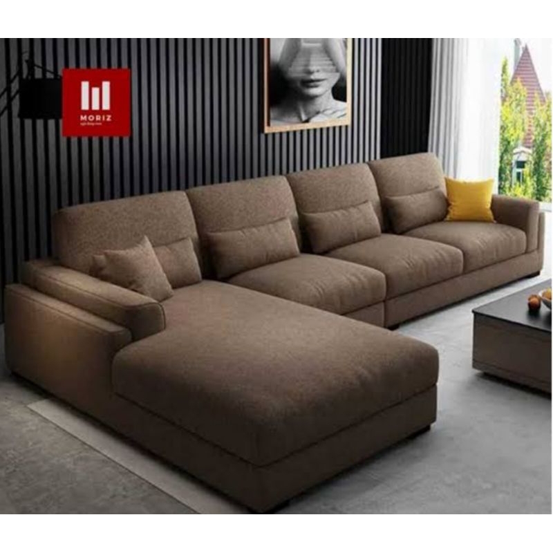 Sofa jumbo Sofa L Sofa minimalis Sofa ruang tamu Sofa terbaru modern