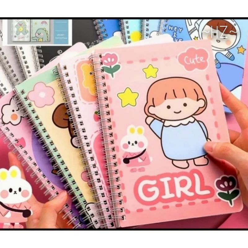 

NOTEBOOK UKURAN BESAR A5/BUKU TULIS A5 KARAKTER LUCU~hz~
