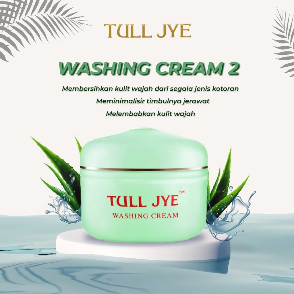 Tull Jye Washing Cream Hijau / ORI 100% Tull Jye Washing Hijau