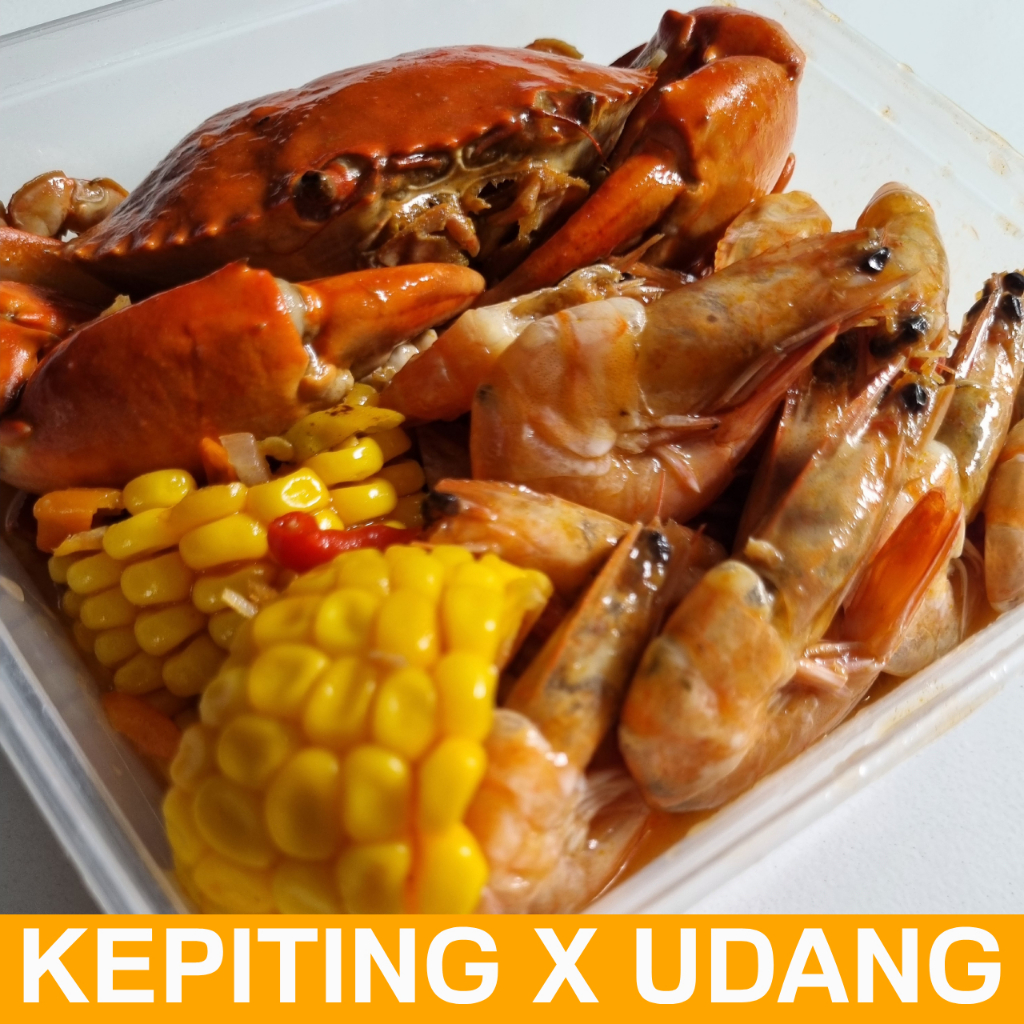 

Nasi + 1 Kepiting Mix Udang Asam Manis Special - Arviansyah Seafood Surabaya