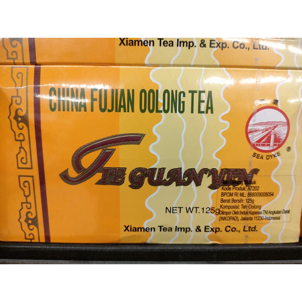 

China Fujian Oolong Tea Tie Guan Yin 125 gram [BB]