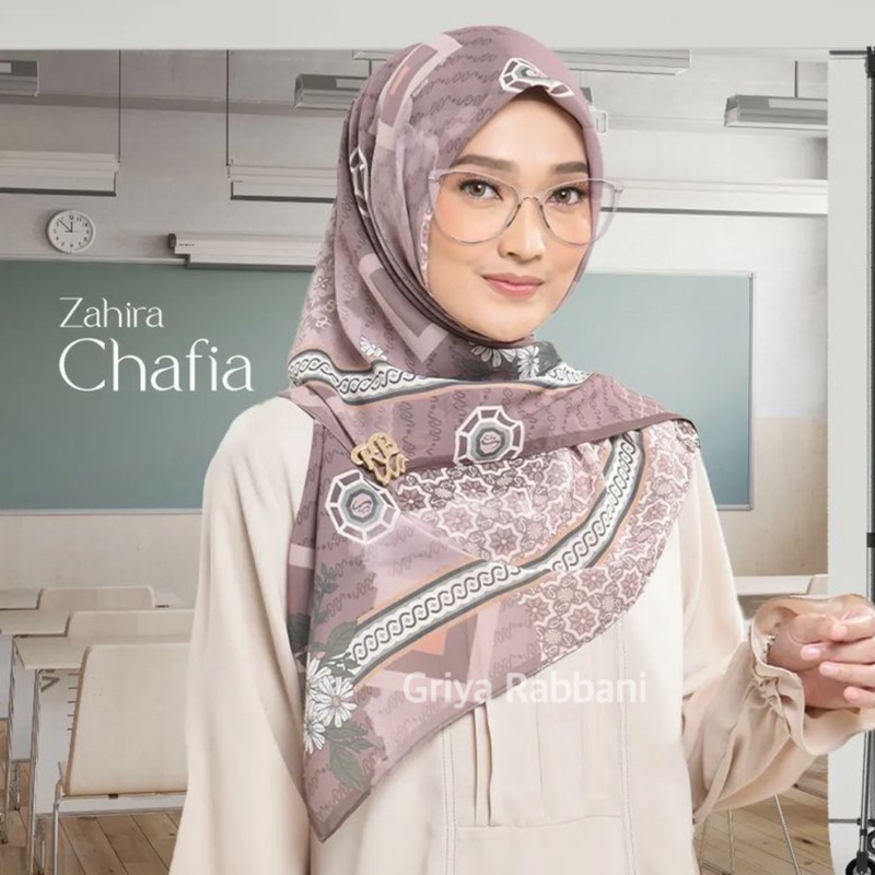 tetra chafia - kerudung segiempat motif rabbani - kerudung segiempat motif - segiempat rabbani - Ama