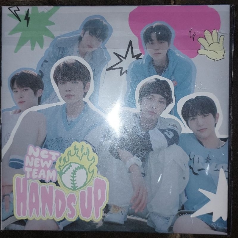 Album NCT NEW TEAM HANDS UP B VERSION (BACA DESKRIPSI)