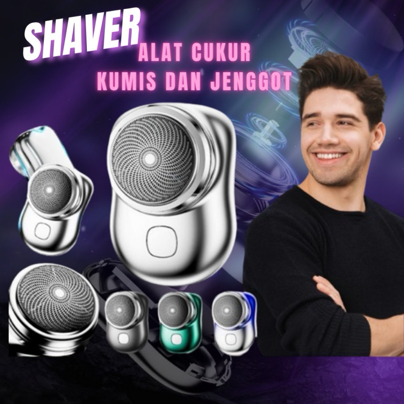 Alat cukur mini portable alat cukur keong portable shaver