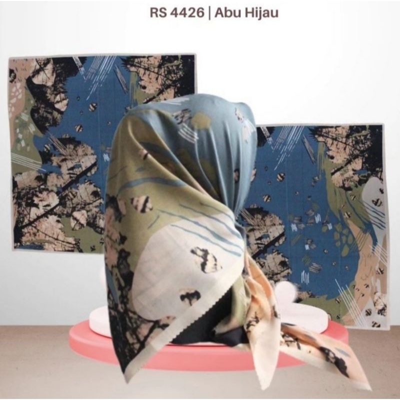 Hijab Voal Motif Segiempat Denay Laser Cut | Jilbab / Hijab Denay Motif Ranting Akar Terbaru 2025 | 