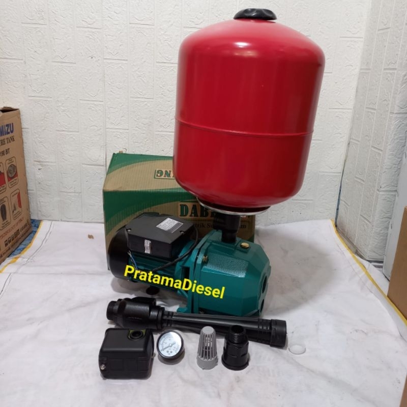 Pompa Air Jetpum D4BKING370Watt+Tabung 19Liter