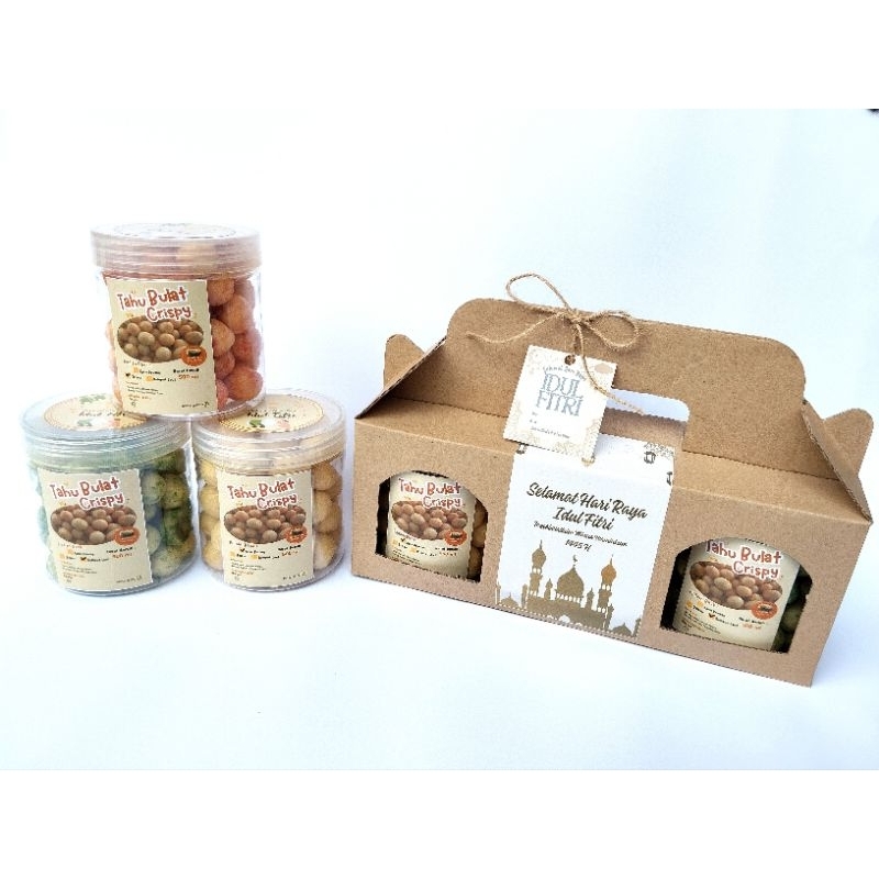 

Tahu Bulat Crispy Hampers Lebaran Idul Fitri