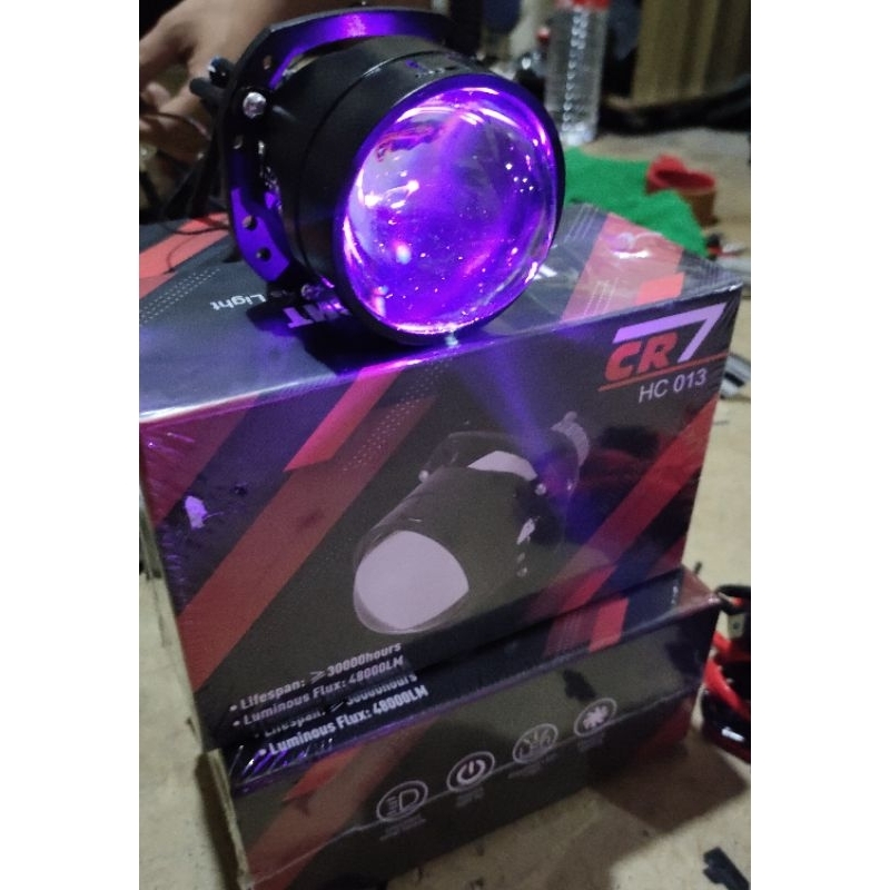 lampu biled cr7 2,5 inch super terang 60 wat