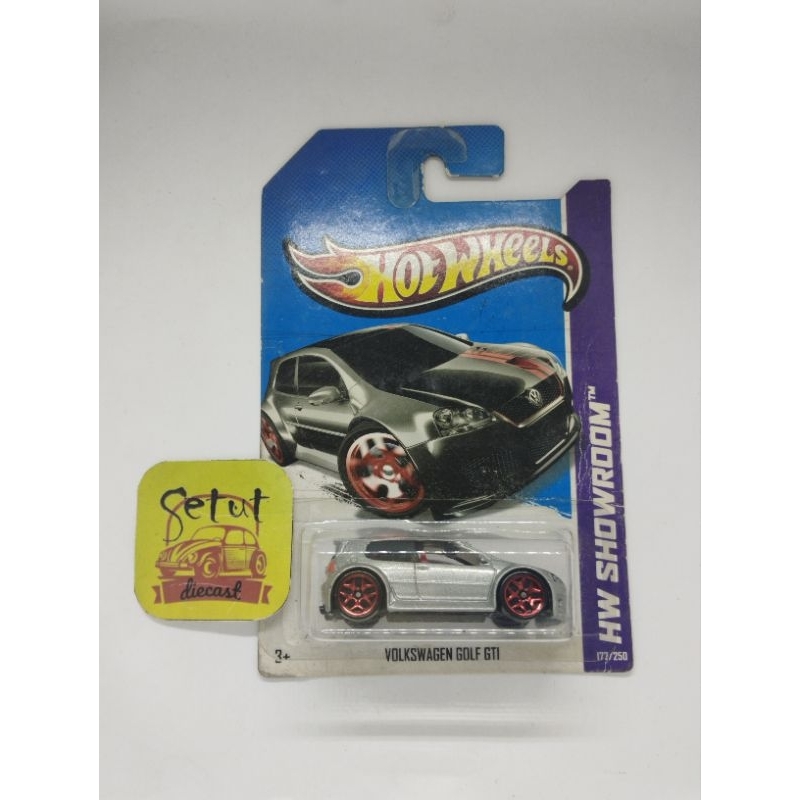 HOT WHEELS HOTWHEELS VOLKSWAGEN GOLF GTI HW SHOWROOM SILVER