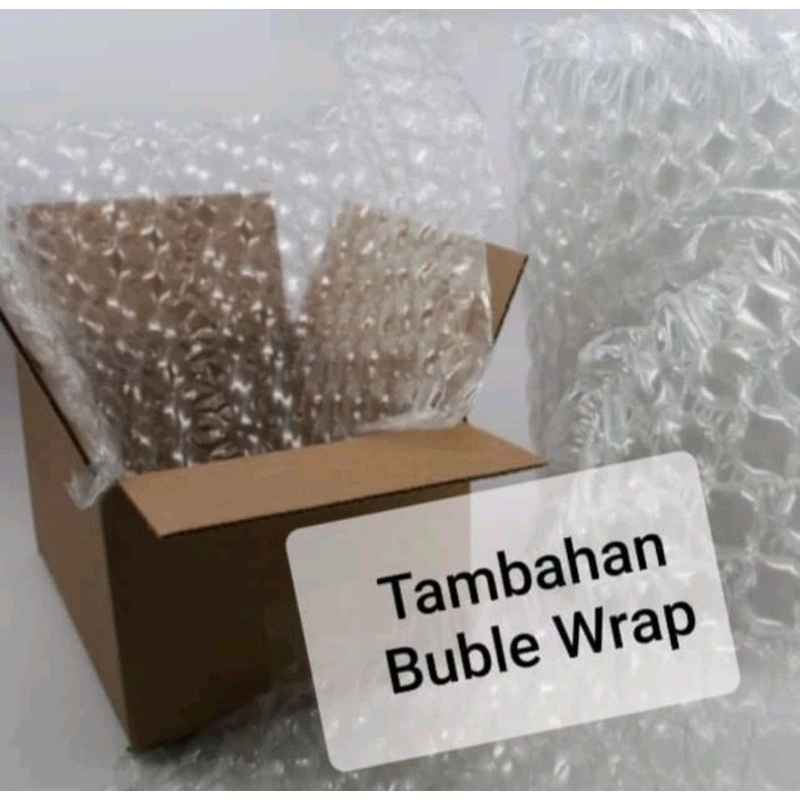 

Bubble wrap packing tambahan