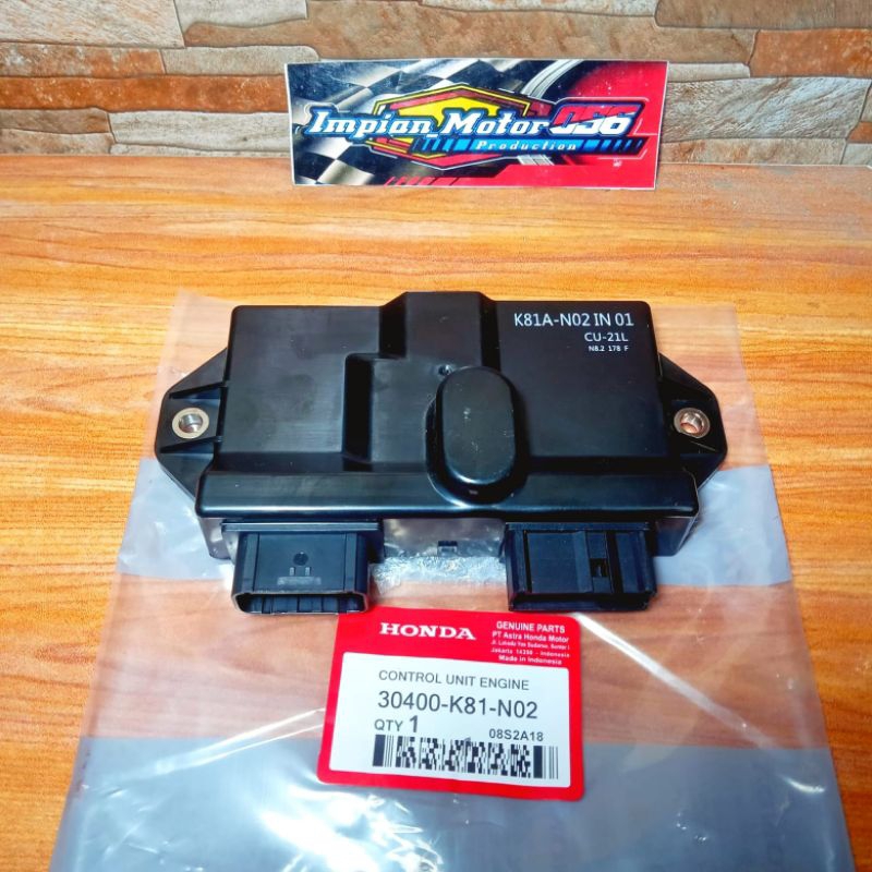 ECU ECCU ECM CDI MOTOR HONDA BEAT ESP BEAT POP BEAT STREET GENERASI TAHUN 2017 2018 2019 K81