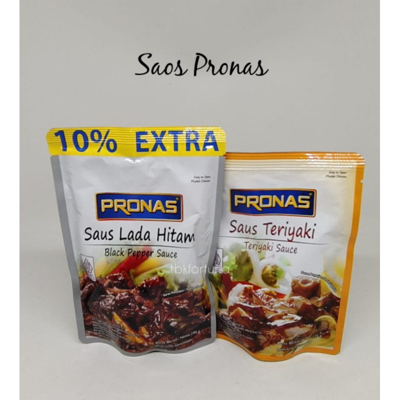 

Pronas Saus Lada Hitam 195gr