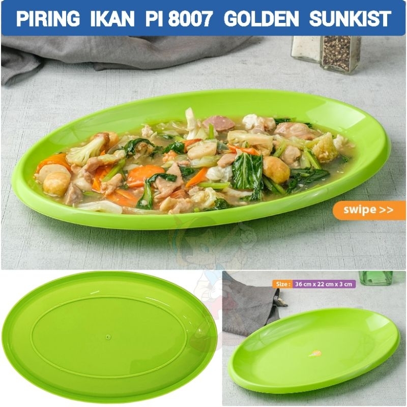 PIRING IKAN PI 8007 GOLDEN SUNKIST BRAND BERKUALITAS