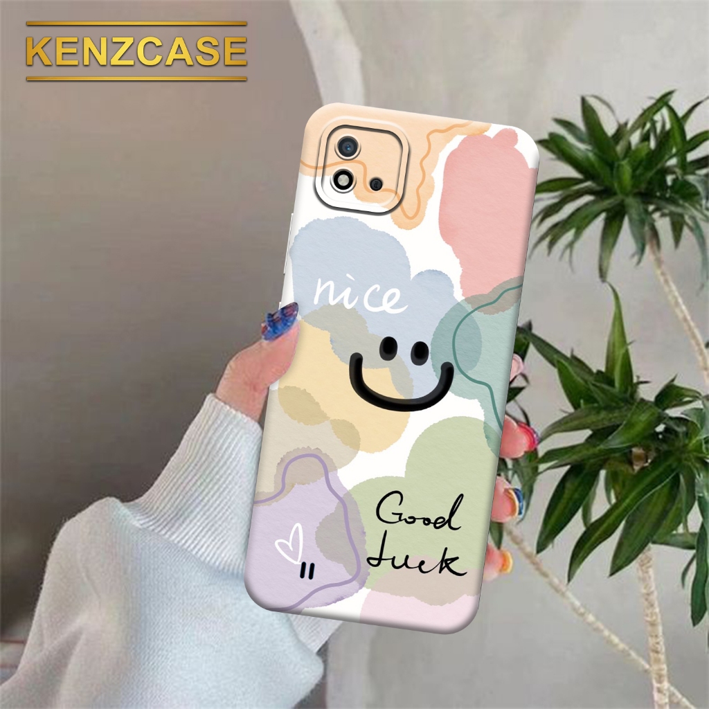 Soft case Hp REALME C11 2021/C20 - KENZCASE- Fashion Case Aesthetic - Silicon - Pelindung Belakang H