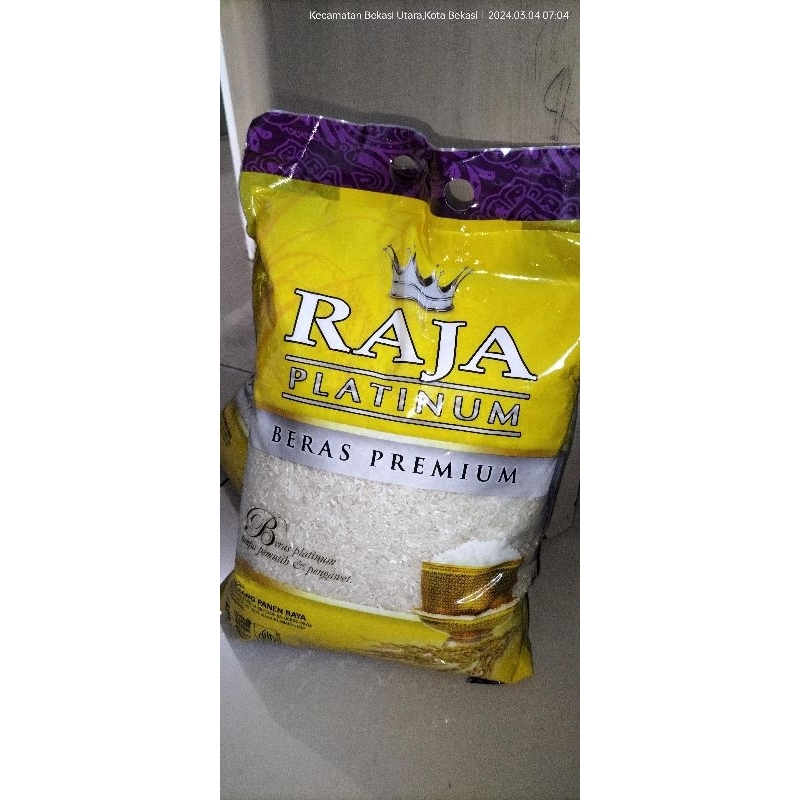 

Beras Premium Raja Platinum 5kg