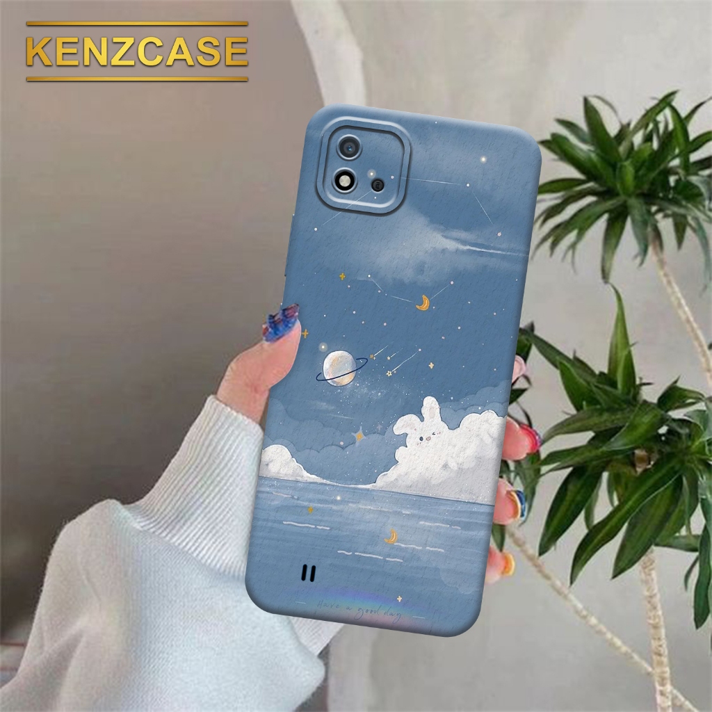 Soft case Hp REALME C11 2021/C20 - KENZCASE- Fashion Case Aesthetic - Silicon - Pelindung Belakang H
