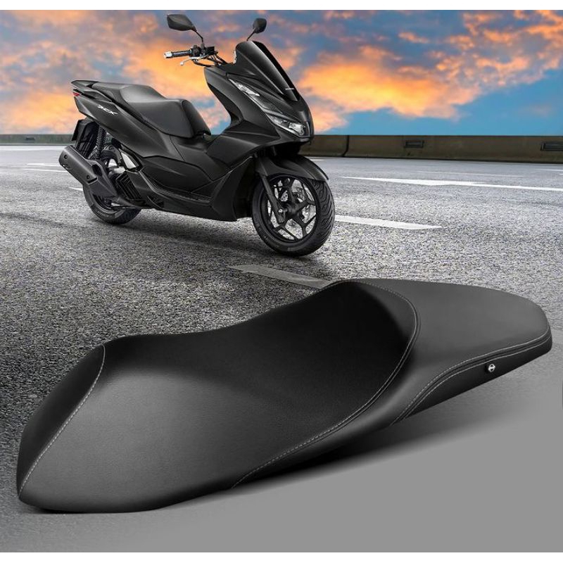 Kulit Jok Honda Pcx 150/160 Mbtech Original Warna Hitam