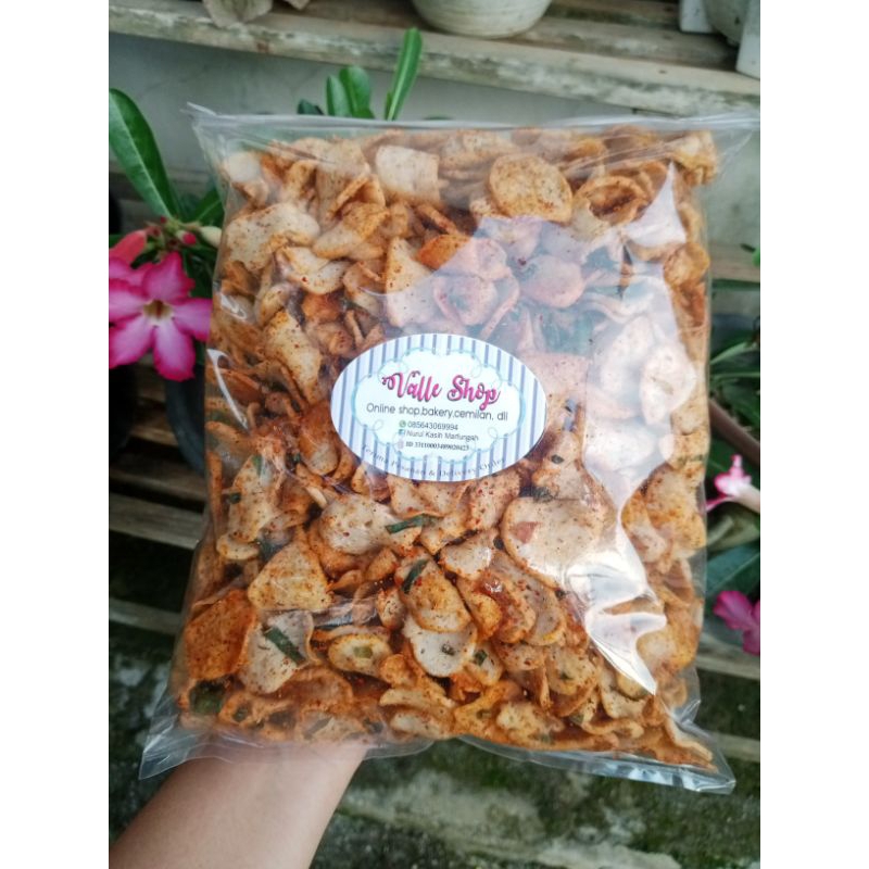 

Basreng daun jeruk 500gram