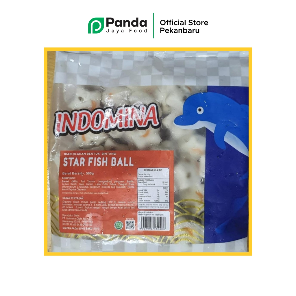 

Indomina Star Fish Ball 500 Gram