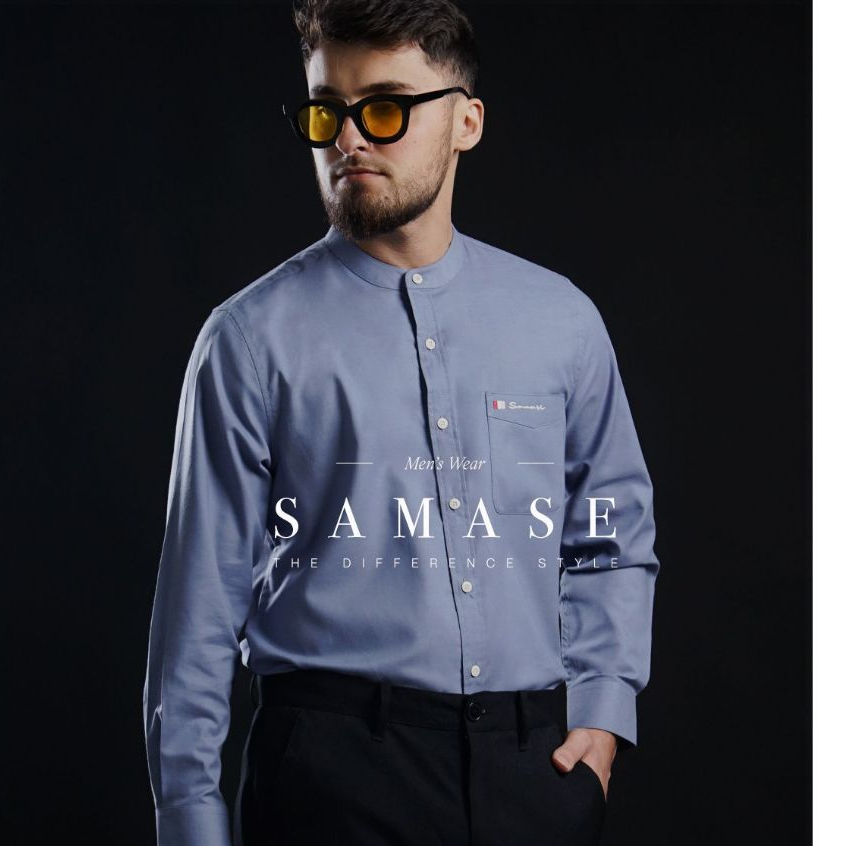 Kemeja Formal Dewasa Lengan Panjang - Kemeja Koko Dewasa Lengan Panjang - Baju Koko Lengan Panjang