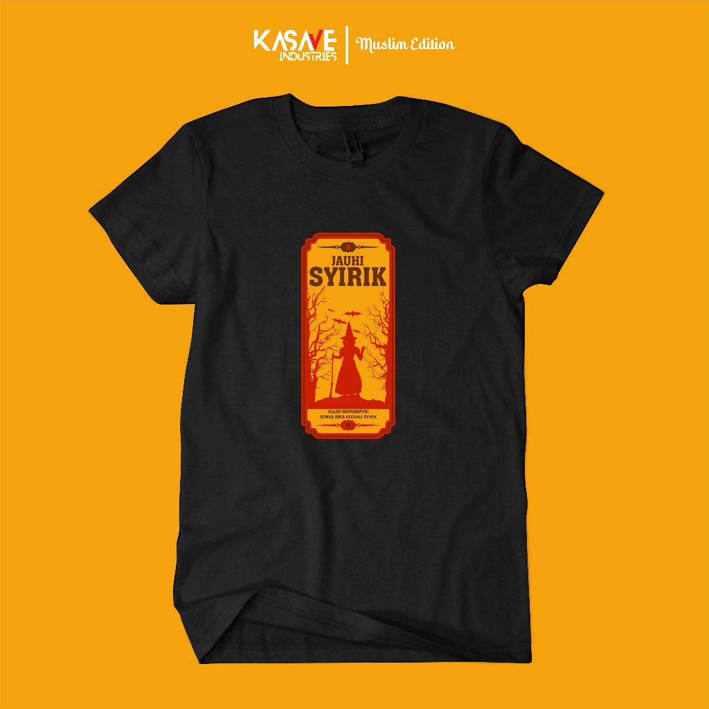 Kaos Muslim Edition ( Jauhi Syirik )