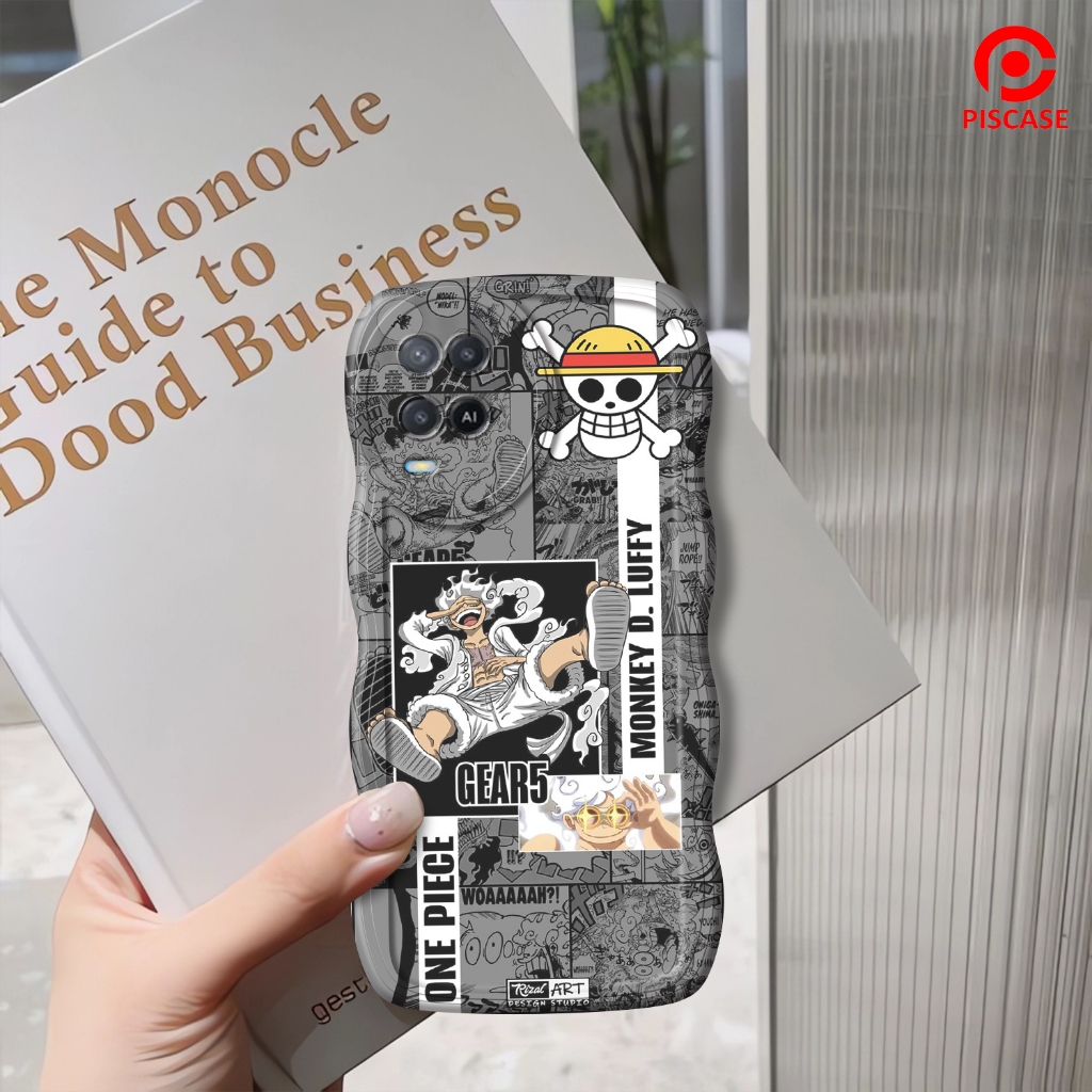 Softcase OPPO OPPO A54 GELOMBANG - Fashion Softcase - Casing OPPO A54 GELOMBANG - Softcase Pro Camer