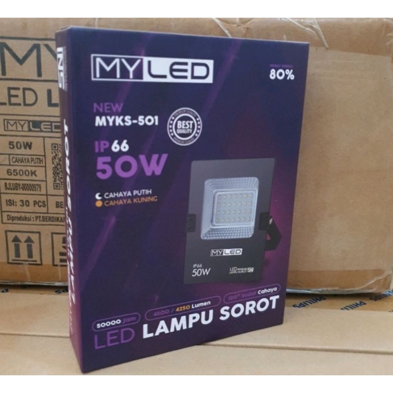 MYLED LAMPU SOROT 50WATT