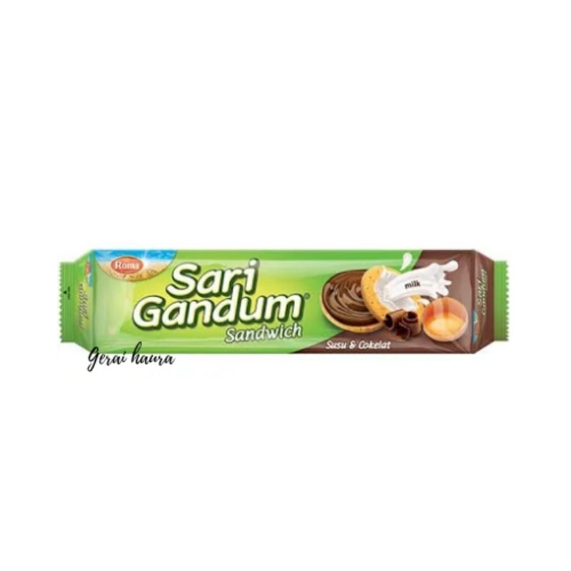 

Biskuit Sari gandum isi cokelat