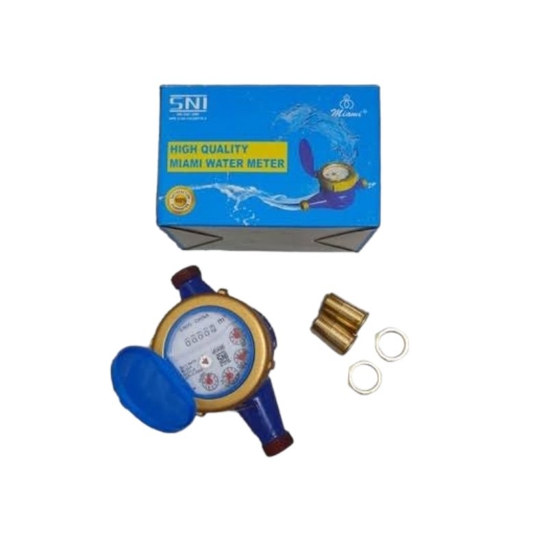 MIAMI METERAN AIR BESI PDAM 1/2 IN SNI IMD