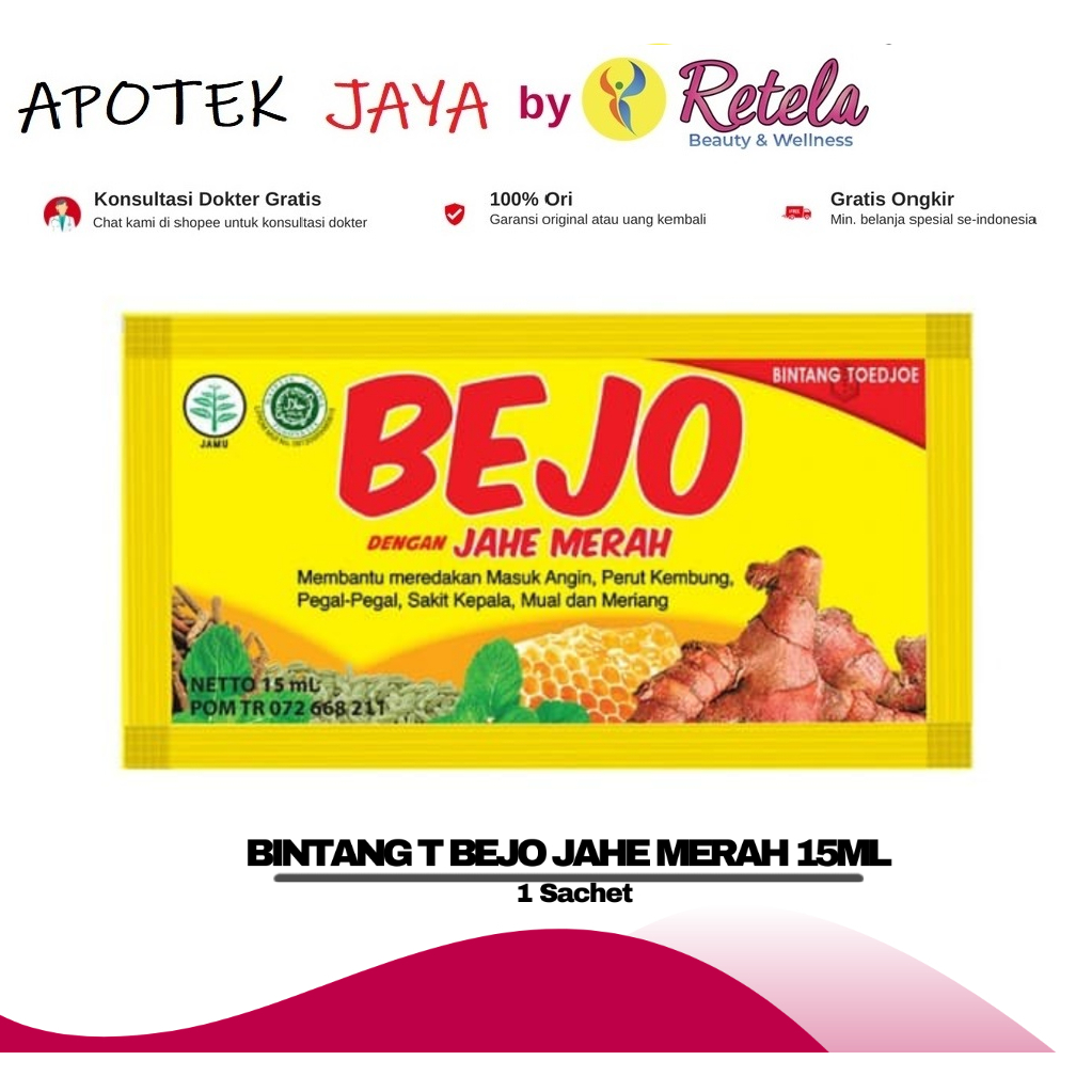 BINTANG Tujuh BEJO JAHE MERAH 15ML