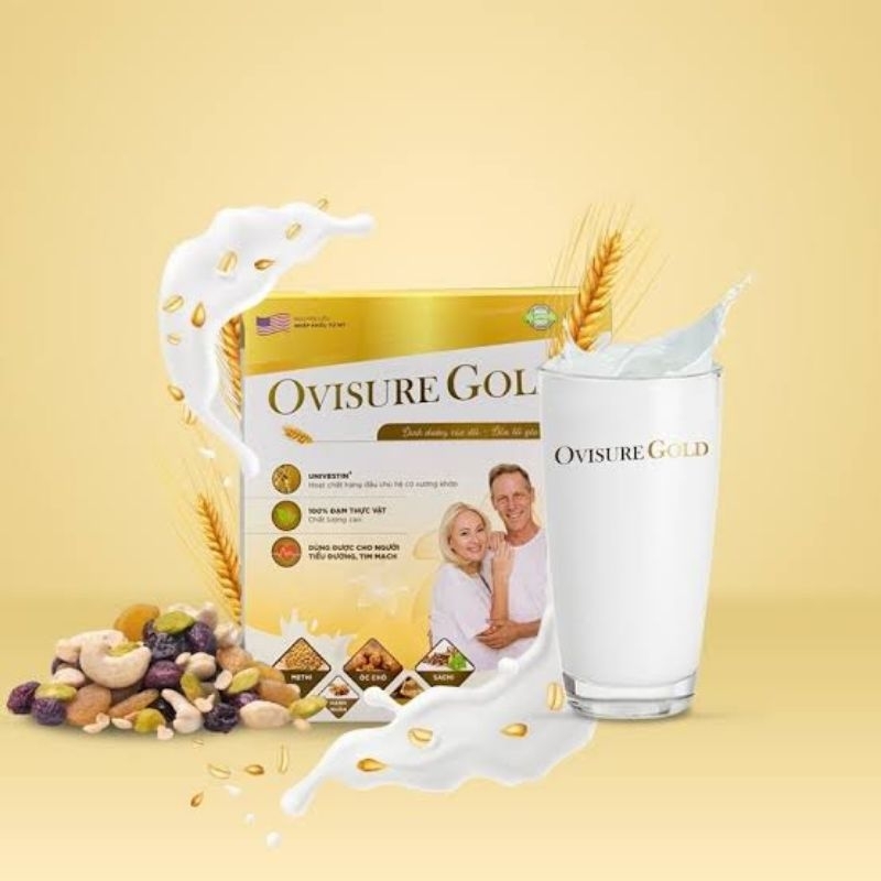 

Ovisure Gold Milk Original USA Sachet Susu Kesehatan Tulang Sendi Mencegah Osteoporosis Pengeroposan Tulang Susu Ovisure Gold Protein Kacang Nabati Alami