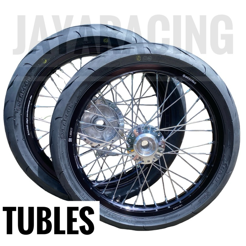 VELG SCARLET MODEL TK JAPAN SET BAN DONAT TUBLES VIXION NEW VIXION OLD VELG RING 17