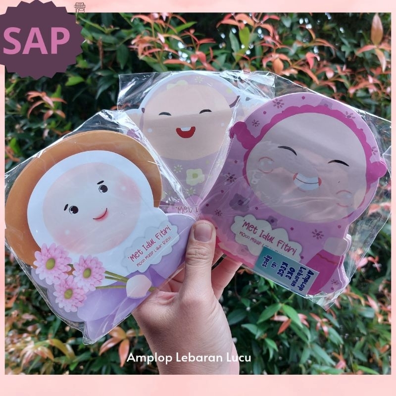 

paket Amplop THR Lebaran Anak lucu idul Fitri / amplop lebaran unik lucu idul fitri