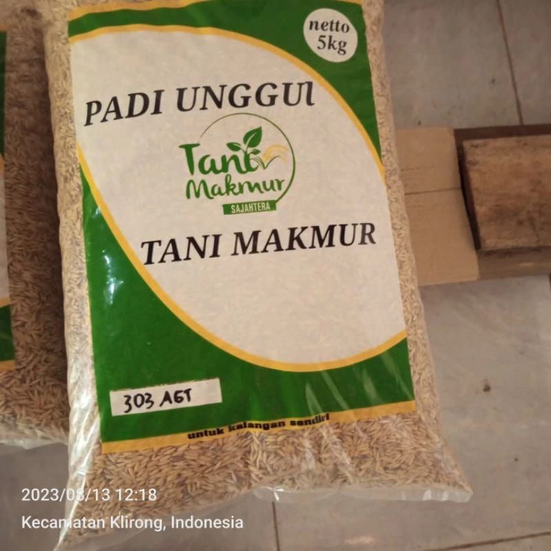 BENIH PADI 303 AGT, BIBIT PADI 303 AGT,KEMASAN 5KG